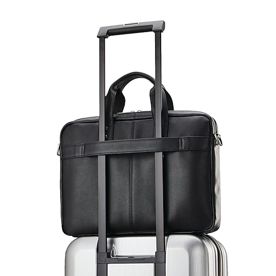 Samsonite Slim Classic Leather Business Briefcase