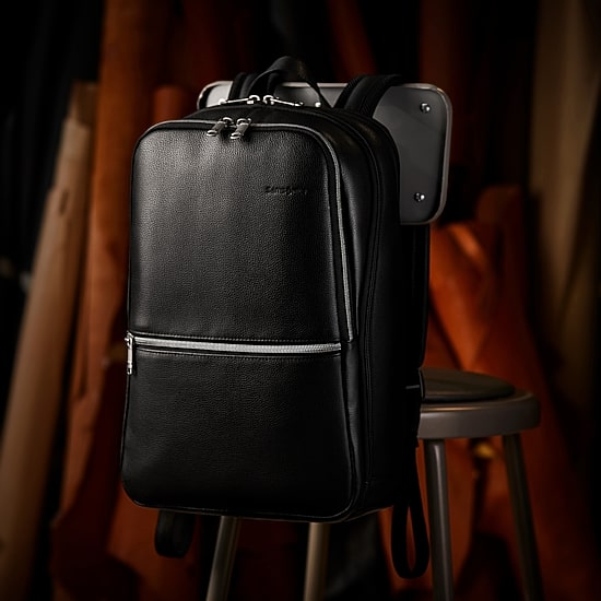 Samsonite Classic Business Leather Slim Backpack