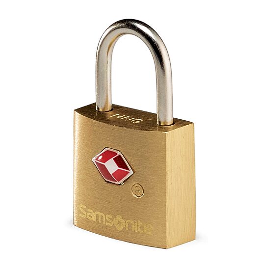 Samsonite 2-pc. Brass Luggage Lock