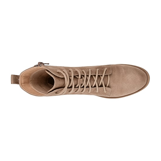 Journee Collection Womens Vienna Block Heel Combat Boots