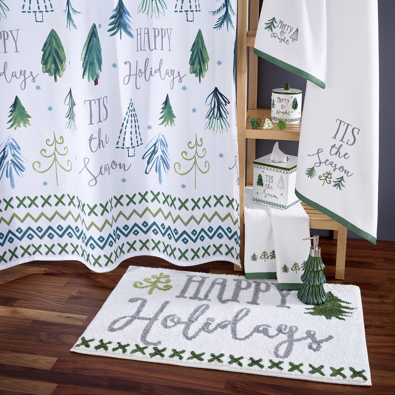 Avanti Christmas Trees Soap Dispenser