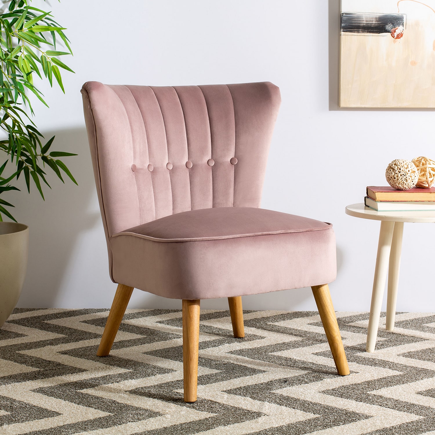 Safavieh June Accent Slipper Chair