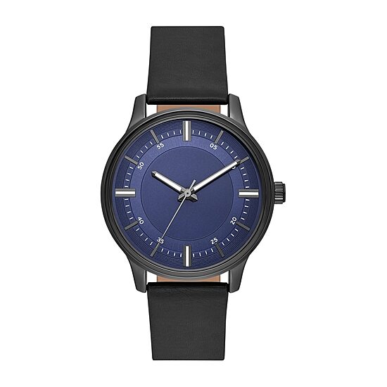 Mens Black Strap Watch Fmdjo228