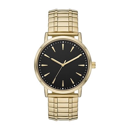 Citizen Quartz Mens Gold Tone Stainless Steel Expansion Watch