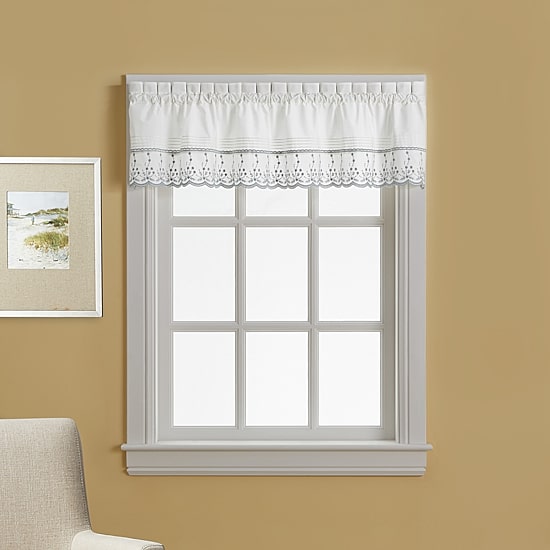 CHF Abby Rod Pocket Tailored Valance