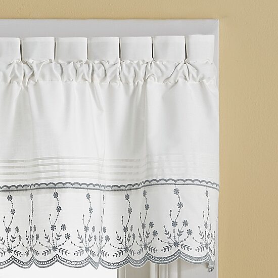 CHF Abby Rod Pocket Tailored Valance