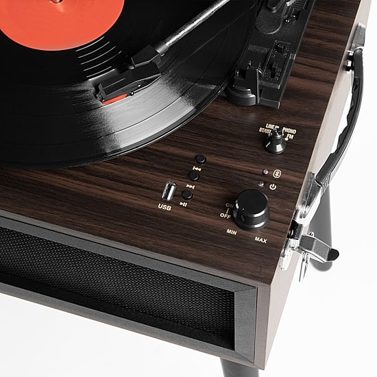 Victrola VTA-75 Bluetooth Record Player Stand with 3-Speed Turntable