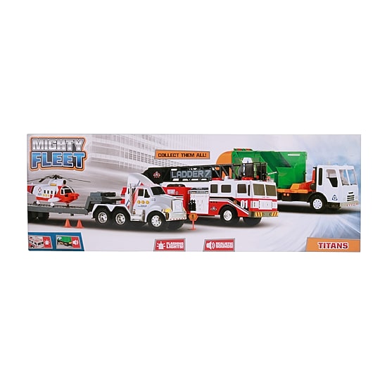 Funrise Inc. Mighty Fleet Titans Go Green Garbage Truck
