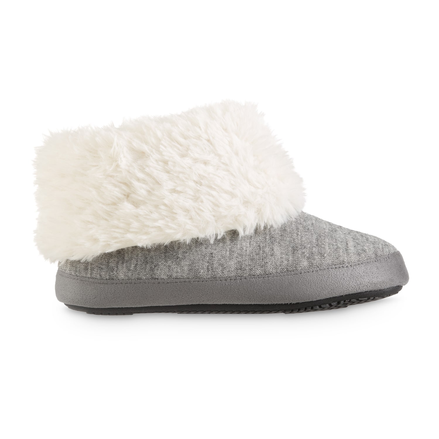 Isotoner Womens Memory Foam Bootie Slippers