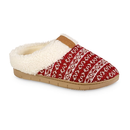Isotoner Womens Clog Slippers