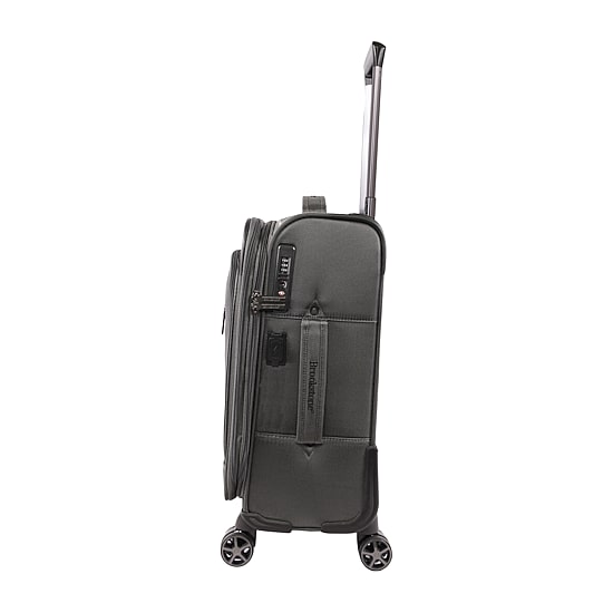 Brookstone Elswood 21 Inch Softside Lightweight Carry-On Spinner Luggage