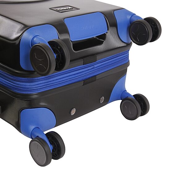 Hurley Wave 21 Inch Hardside Lightweight Carry-On Spinner Luggage