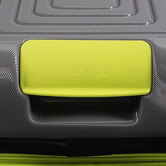 Hurley Suki 29 Inch Hardside Lightweight Checked Spinner Luggage