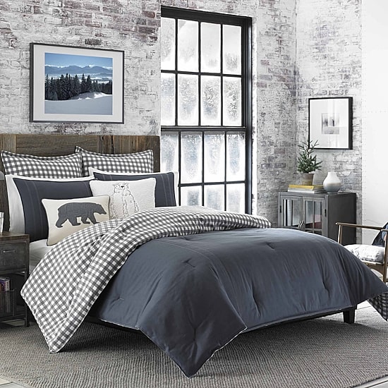 Eddie Bauer Kingston Midweight REVERSIBLE Comforter Set