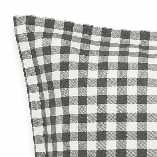 Eddie Bauer Kingston Plaid Euro Pillow
