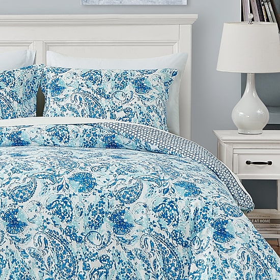 Poppy & Fritz Brooke Reversible Duvet Cover Set