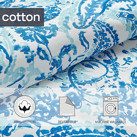 Poppy & Fritz Brooke Reversible Duvet Cover Set