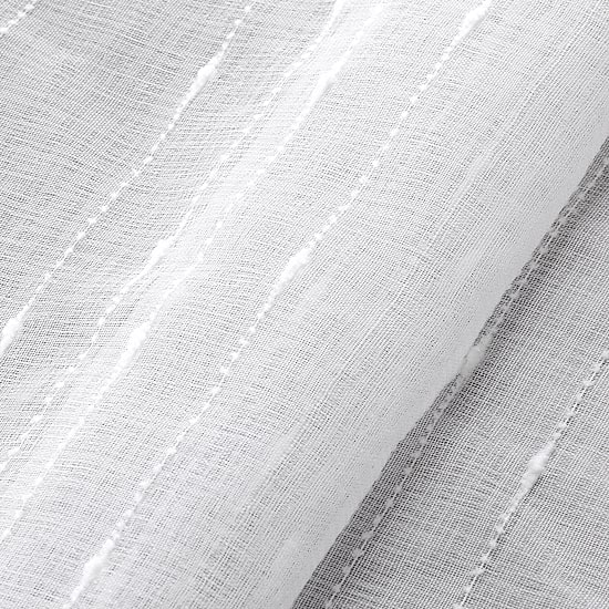 Laura Ashley Lehman Rod Pocket Sheer Set of 4 Curtain Panel