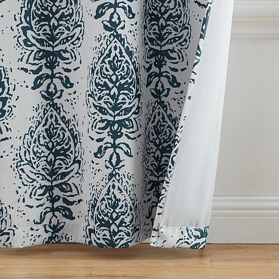 Threadmade Raja Grommet Top Energy Saving Blackout Set of 2 Curtain Panel