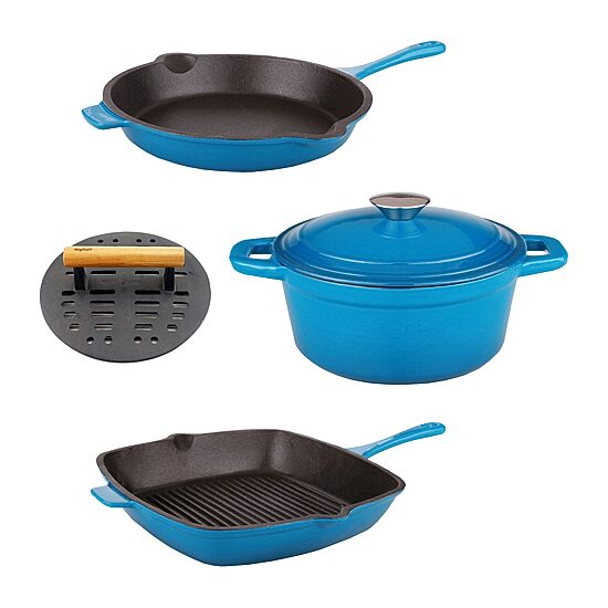 BergHOFF Neo Cast Iron 5-pc. Cookware Set