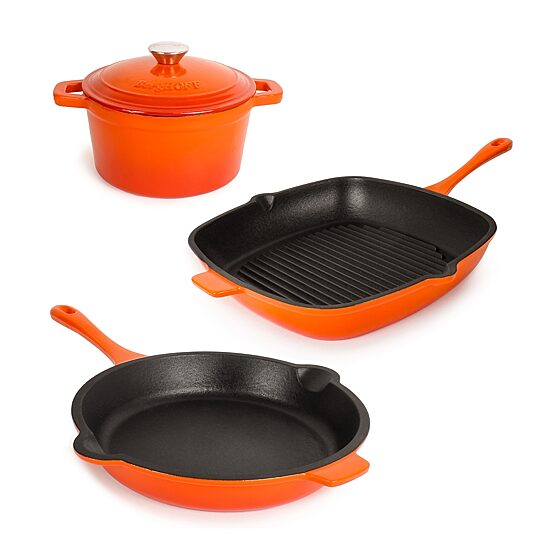 BergHOFF Neo Cast Iron 4-pc. Cookware Set