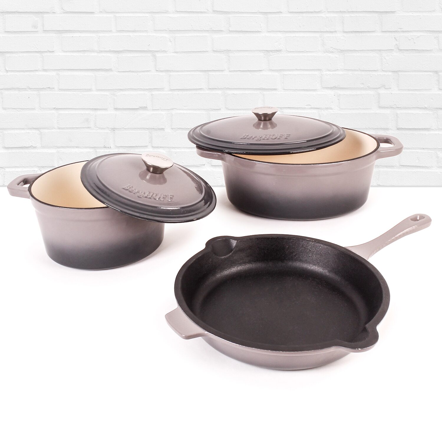 BergHOFF Neo Cast Iron 5-pc. Cookware Set