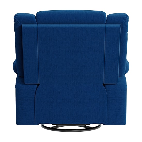 ProLounger Traditional Swivel Glider Recliner in Plush Velvet