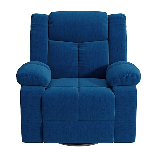 ProLounger Traditional Swivel Glider Recliner in Plush Velvet