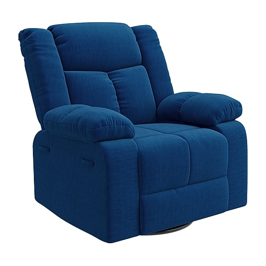 ProLounger Traditional Swivel Glider Recliner in Plush Velvet