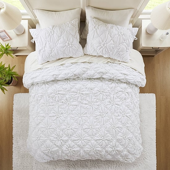 Intelligent Design Graley Puffy Floral Comforter Set