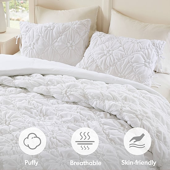 Intelligent Design Graley Puffy Floral Comforter Set