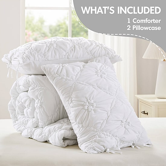 Intelligent Design Graley Puffy Floral Comforter Set