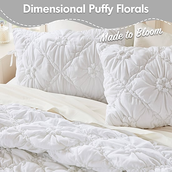 Intelligent Design Graley Puffy Floral Comforter Set