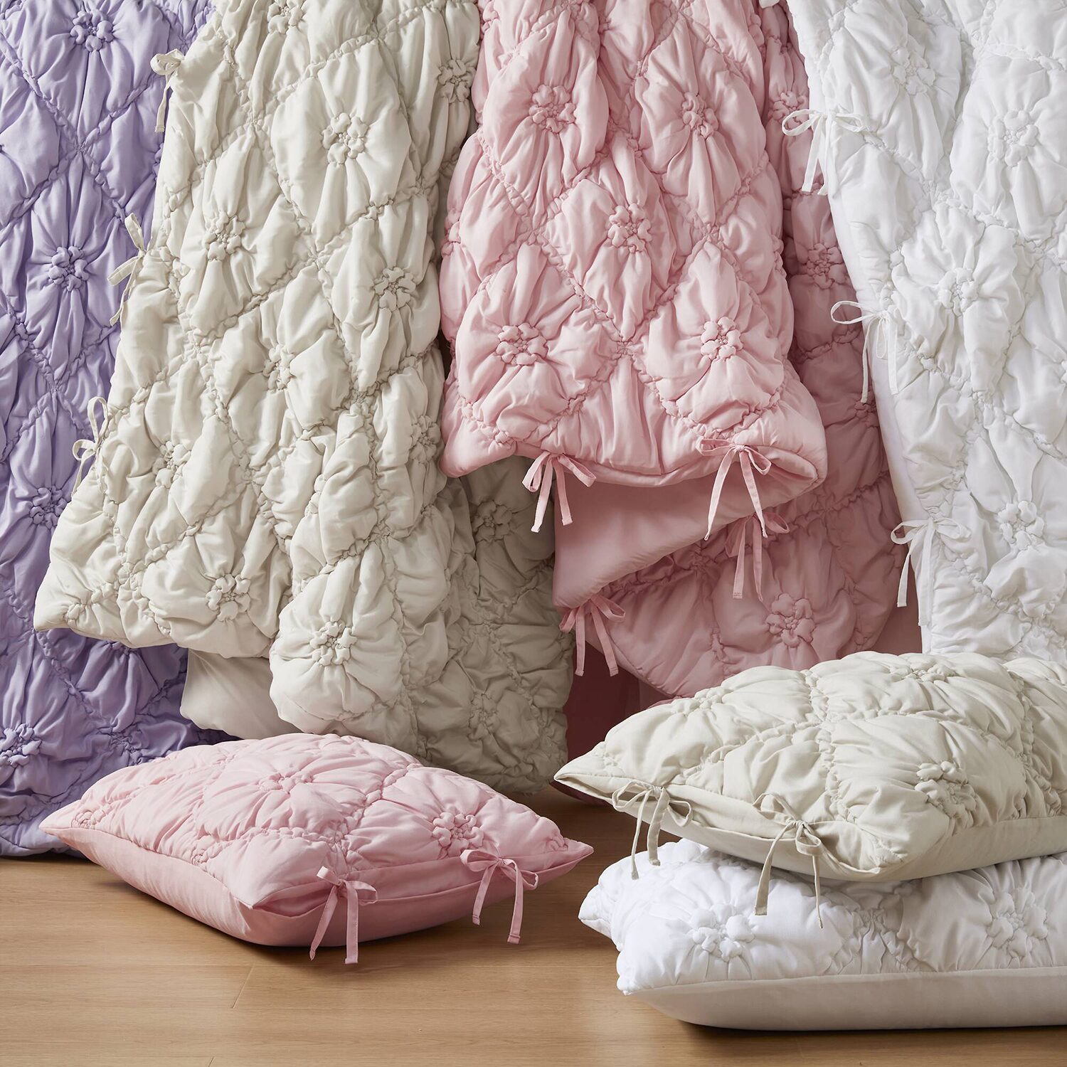 Intelligent Design Graley Puffy Floral Comforter Set