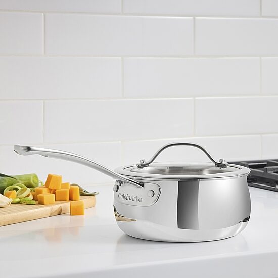 Cuisinart PureClad Tri-Ply Stainless Steel 1.5-qt. Sauce Pan
