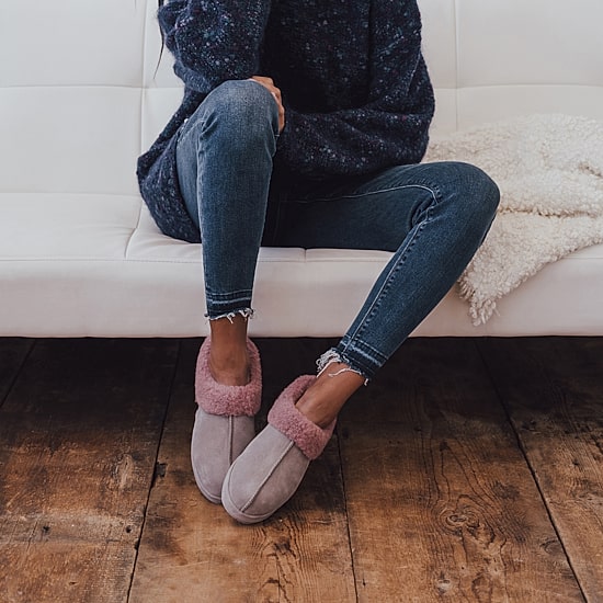 Muk Luks Serafine Womens Clog Slippers
