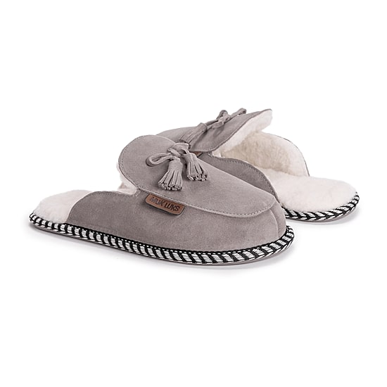Muk Luks Cosette Womens Memory Foam Slip-On Slippers