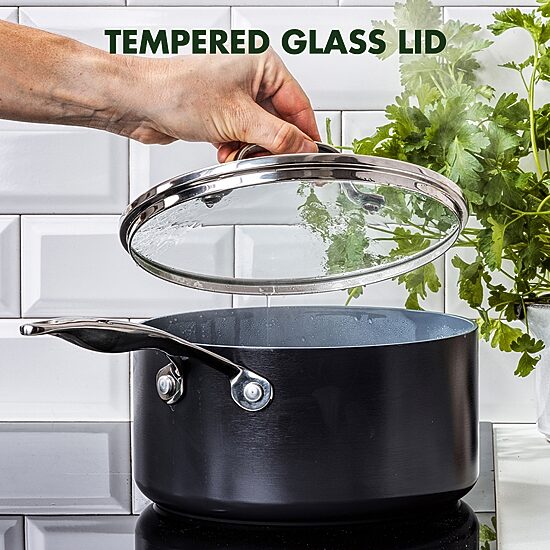 GreenPan Valencia Pro Ceramic Non-Stick 2-qt. Saucepan with Lid