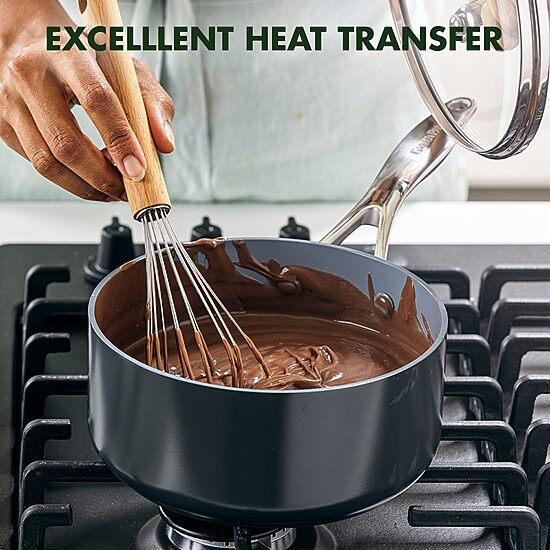 GreenPan Valencia Pro Ceramic Non-Stick 2-qt. Saucepan with Lid