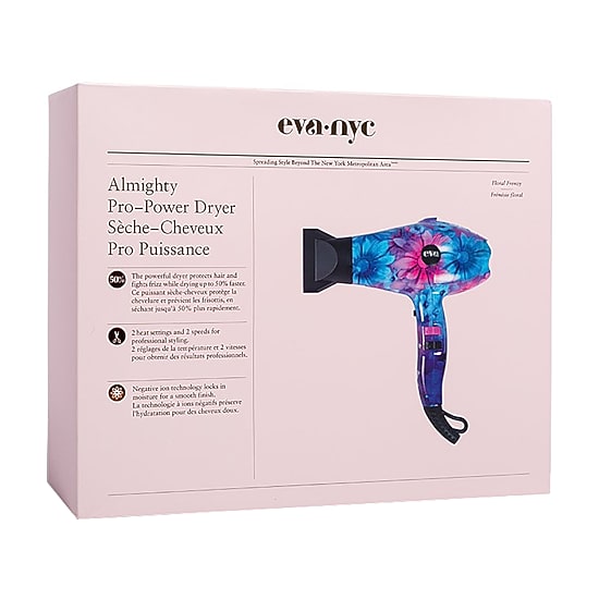 Eva Nyc Floral Frenzy Hair Dryer Ceramic Hair Dryer