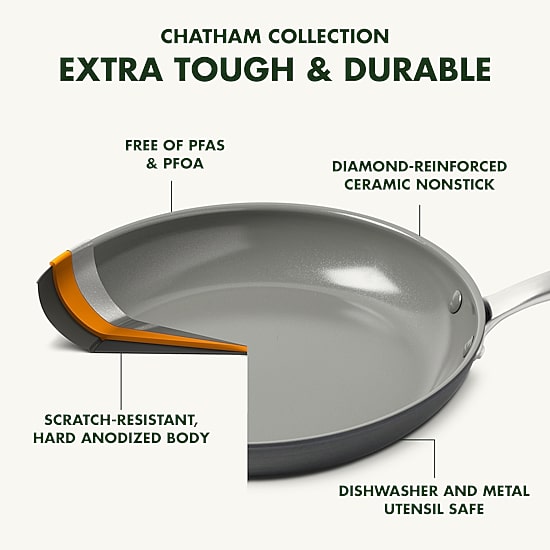 GreenPan Chatham Hard Anodized Ceramic Non-Stick 11" Griddle