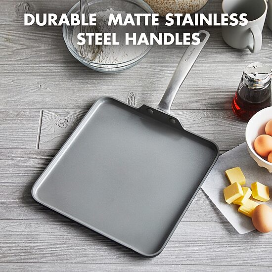 GreenPan Chatham Hard Anodized Ceramic Non-Stick 11" Griddle