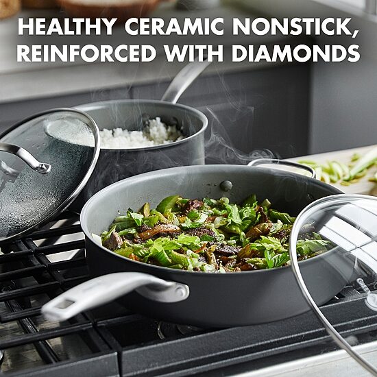 GreenPan Chatham Ceramic Non-Stick 10-pc. Cookware Set