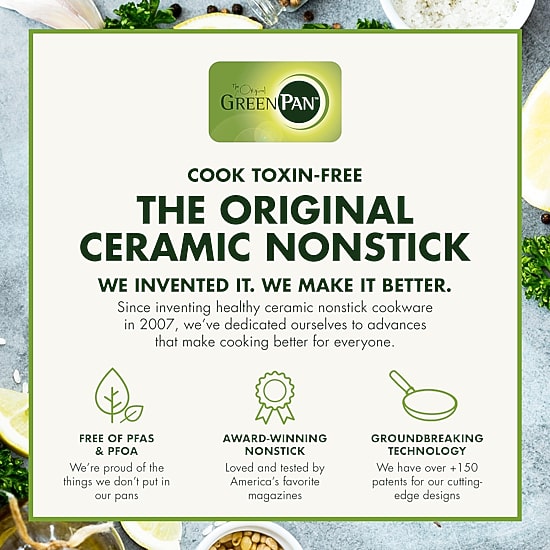 GreenPan Chatham Ceramic Non-Stick 11" Grill Pan