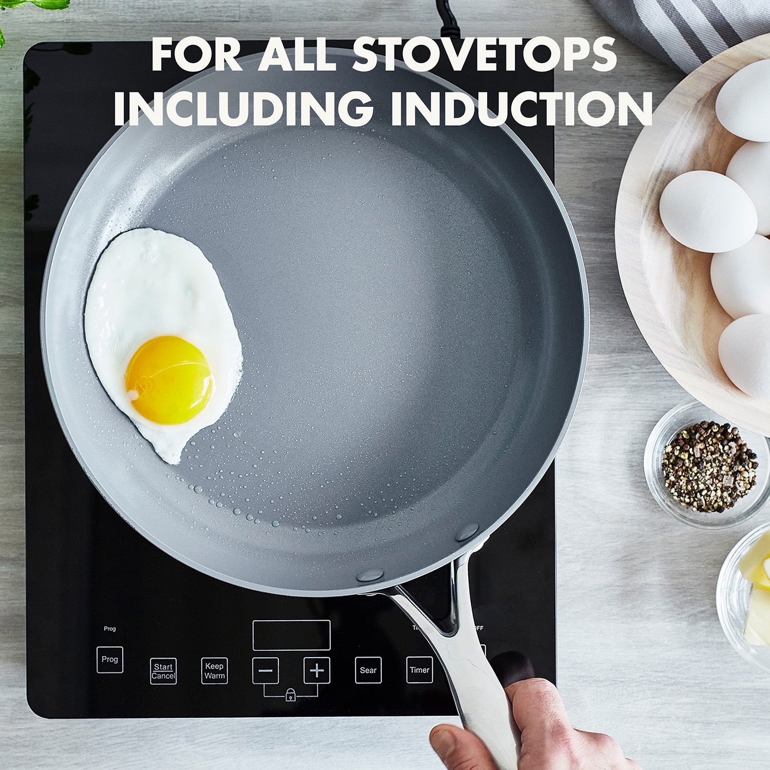 GreenPan Valencia Pro 10 Inch Hard Anodized Ceramic Frying Pan