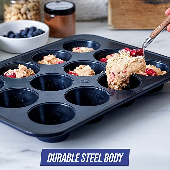 Blue Diamond Non-Stick 12-Cup Muffin Pan