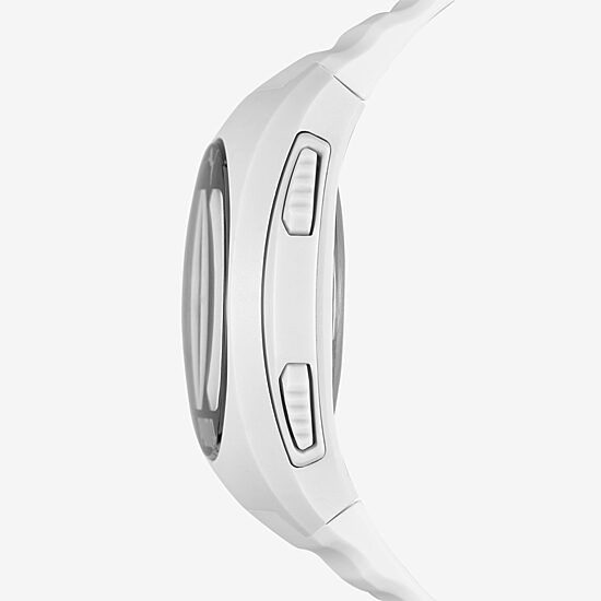 PUMA Mens Digital White Strap Watch P6012