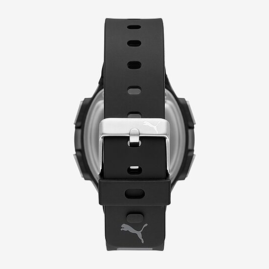 PUMA Mens Digital Black Strap Watch P6032