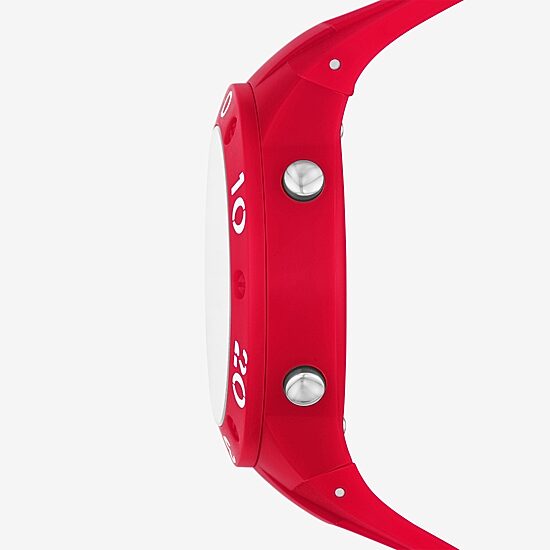 PUMA Mens Digital Red Strap Watch P6037