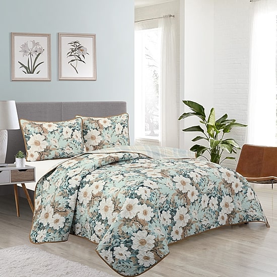 Stratford Park Ursula 3pc Quilt Set